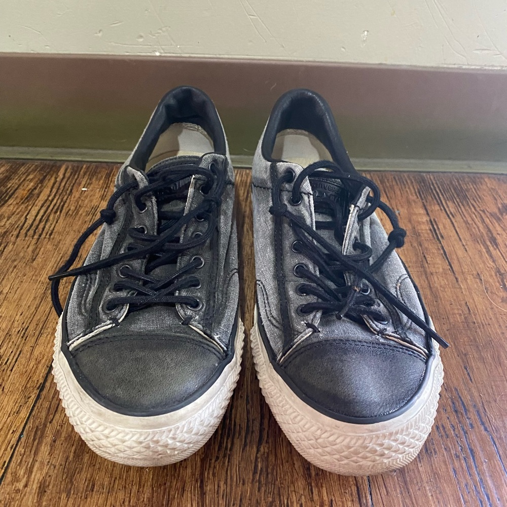 Converse Black and Gray Sneakers